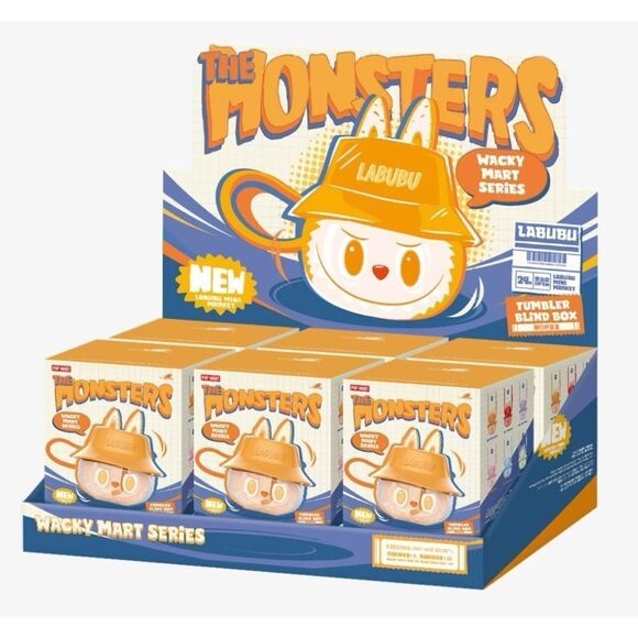 SEALED Pop Mart THE MONSTERS LABUBU Wacky Mart Series- Tumbler Blind Single Box - Picture 7 of 9